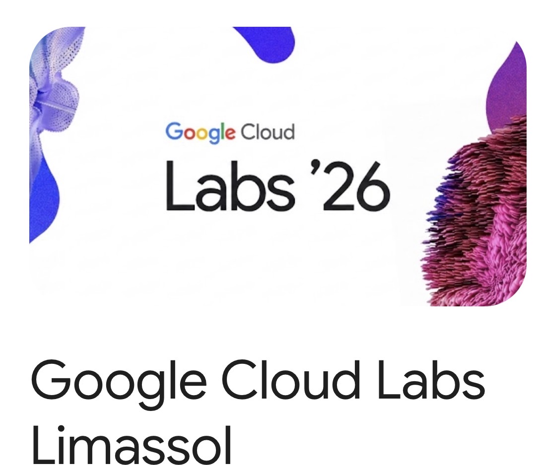 Google Cloud Labs Limassol branding